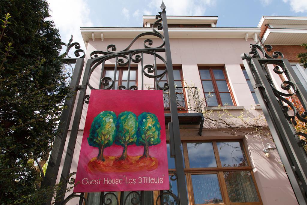 Guest House Les 3 Tilleuls Auderghem ภายนอก รูปภาพ