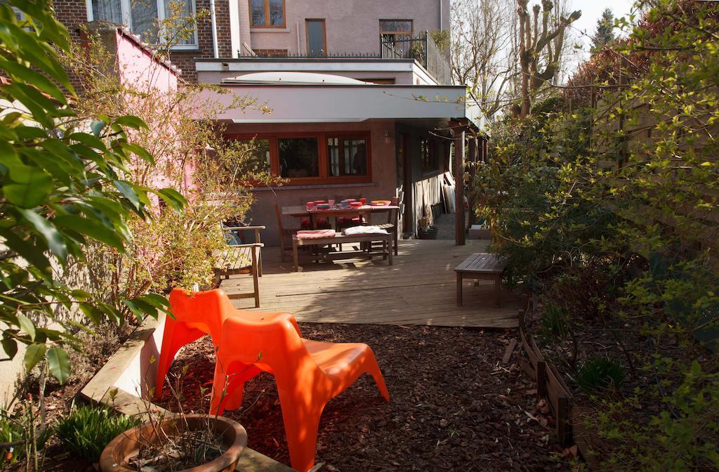 Guest House Les 3 Tilleuls Auderghem ภายนอก รูปภาพ